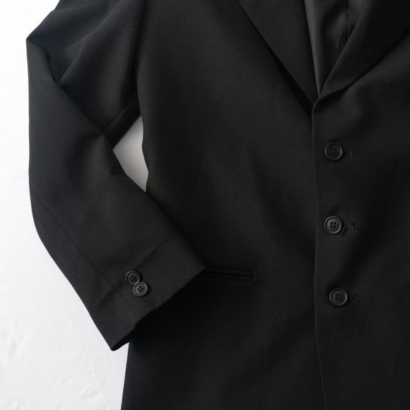 Mark Jason Boy’s Black Suit Coat - Picture 2 of 5